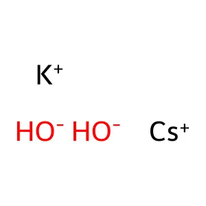 氢氧化铯混合氢氧化钾 structure