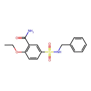 5-(Benzylsulfamoyl)-2-ethoxybenzamide structure