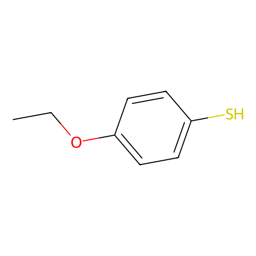 4-Ethoxybenzenethiol structure