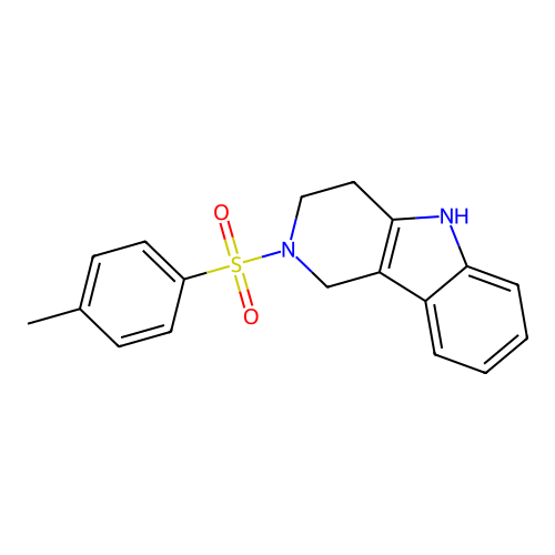 2-Tosyl-2,3,4,5-tetrahydro-1H-pyrido[4,3-b]indole structure