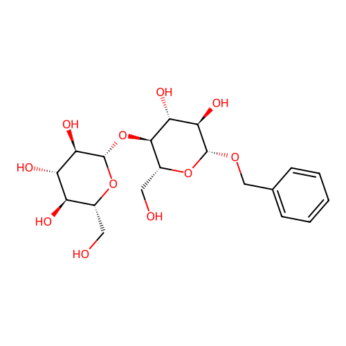 beta-D-Glucopyranoside, phenylmethyl 4-O-beta-D-glucopyranosyl- structure