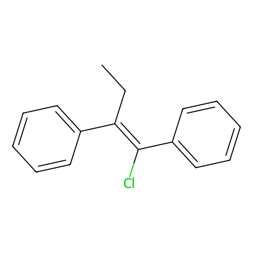 [(Z)-1-chloro-1-phenylbut-1-en-2-yl]benzene structure