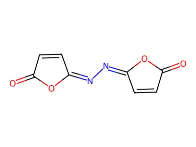 5-[(5-Oxofuran-2-ylidene)hydrazinylidene]furan-2-one structure