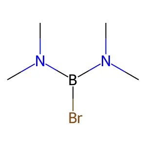 1-溴-N,N,N',N'-四甲基硼二胺 structure