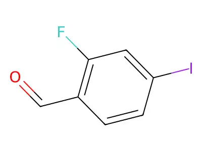 2-Fluoro-4-iodobenzaldehyde structure