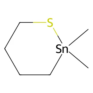 2,2-Dimethylthiastanninane structure