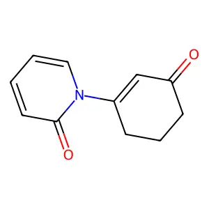 2(1H)-Pyridinone, 1-(3-oxo-1-cyclohexen-1-yl)- structure