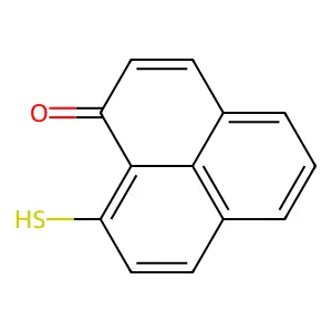 Phenalen-1-one, 9-mercapto- structure