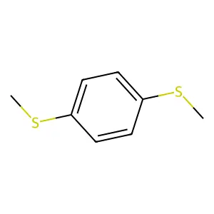 Benzene, 1,4-bis(methylthio)- structure
