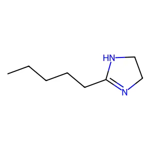4,5-Dihydro-2-pentyl-1H-imidazole structure