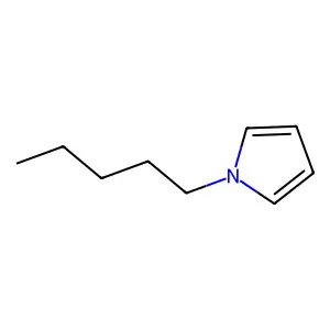 1-戊基吡咯 structure