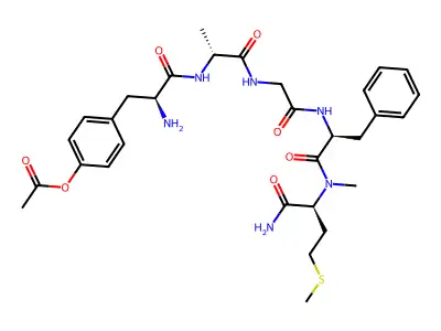 Metkephamid Acetate structure