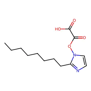草酸2-辛基-1-咪唑酯 structure