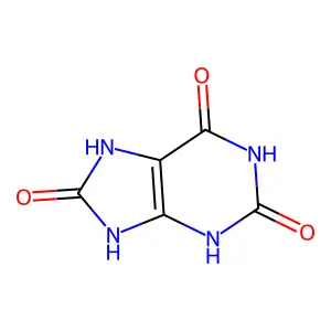 尿酸 structure