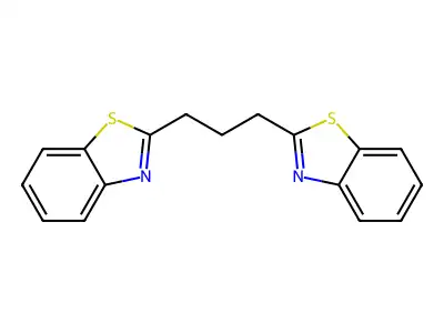 Benzothiazole, 2,2'-(1,3-propanediyl)bis- structure