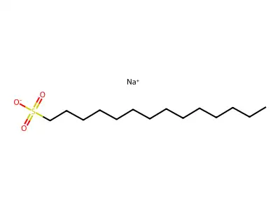 Sodium tetradecane-1-sulfonic acid structure