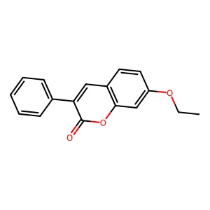 7-ethoxy-3-phenyl-2H-chromen-2-one structure