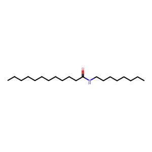 N-辛基十二烷酰胺 structure