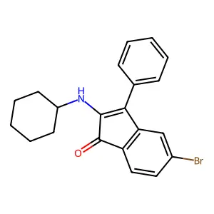 Benzene-1,4-diylbis(carbonylbenzene-4,1-diyl) bis(3-bromobenzoate) structure