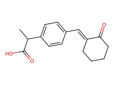培比洛芬 structure