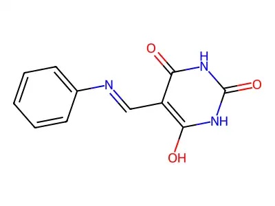 5-(Anilinomethylene)barbituric acid structure