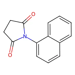 1-(1-Naphthyl)-2,5-pyrrolidinedione structure