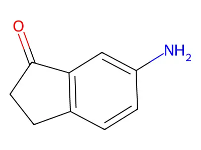 6-amino-2,3-dihydro-1H-inden-1-one structure
