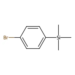 Silane, (4-bromophenyl)trimethyl- structure