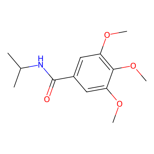 N-Isopropyl-3,4,5-trimethoxybenzamide structure