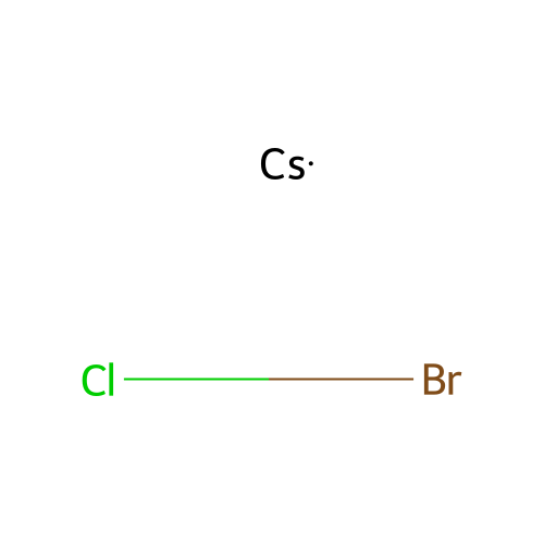 Cesium chlorobromide structure
