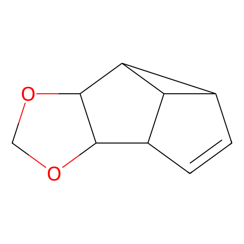 2a,2b,2c,5a,5b,5c-Hexahydrocyclopropa[3,4]pentaleno[1,2-d][1,3]dioxole structure