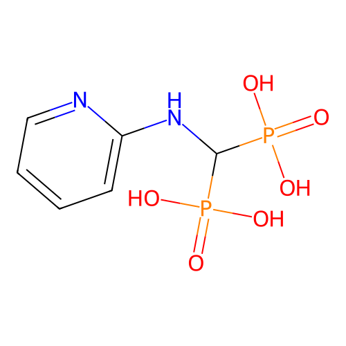 2-[(Bis-phosphono-methyl)-amino]-pyridinium structure