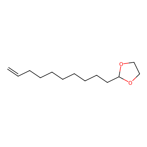 2-(Dec-9-en-1-yl)-1,3-dioxolane structure