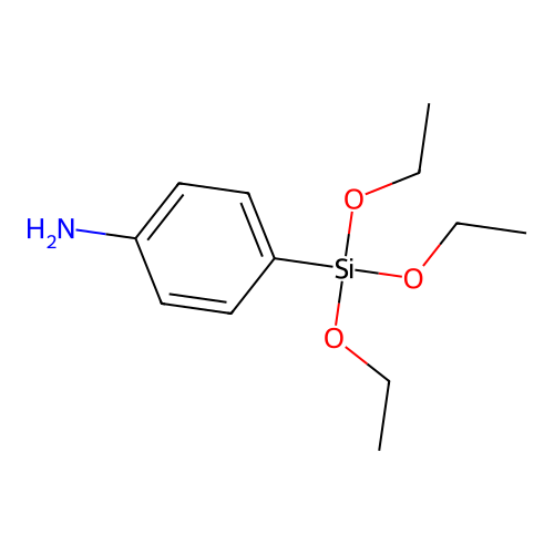 4-Triethoxysilylaniline structure
