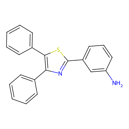 3-(4,5-Diphenyl-thiazol-2-yl)-phenylamine structure