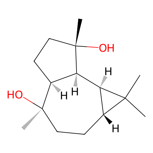 4,10-Aromadendranediol structure