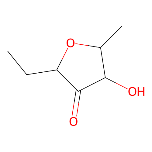 2(5)-ethyl-4-hydroxy-5(2)-methyl-3(2H)-furanone (ethylfuraneol) structure