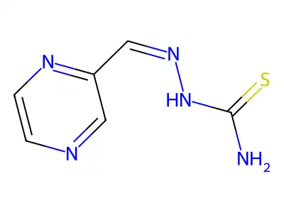 Formylpyrazine thiosemicarbazone structure