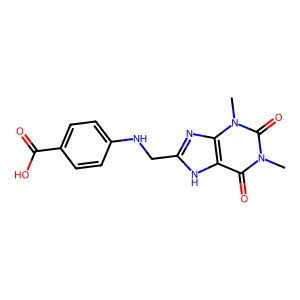 2-Decyl-5,5-dimethyl-1,3-dioxane structure