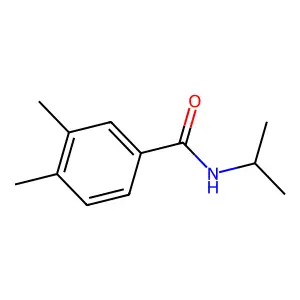 3,4-dimethyl-N-propan-2-ylbenzamide structure