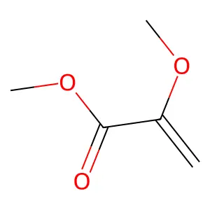 Methyl 2-methoxyprop-2-enoate structure