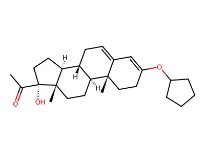 Pentagestrone structure
