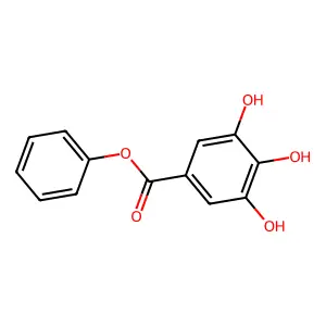 Phenyl gallate structure