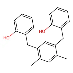 Cresol, alpha,alpha'-(dimethylphenylene)di- structure