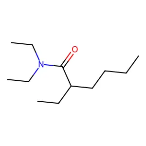 N,N,2-三乙基己酰胺 structure