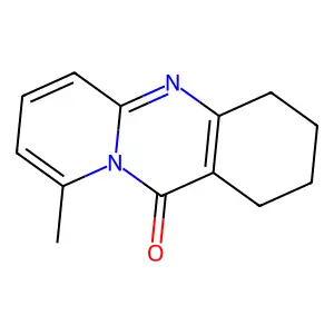 6H-Pyrido[2,1-b]quinazolin-6-one, 7,8,9,10-tetrahydro-6-methyl structure