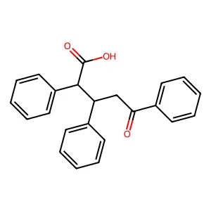5-氧代-2,3,5-三苯基戊酸 structure