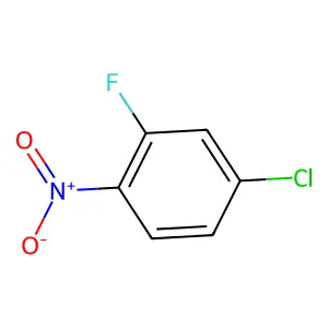 4-Chloro-2-fluoro-1-nitrobenzene structure