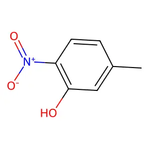 6-Nitro-m-cresol structure