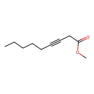 Methyl 3-nonynoate structure